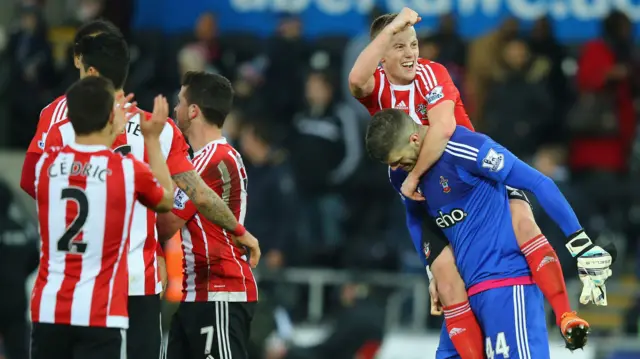 Southampton celebrate