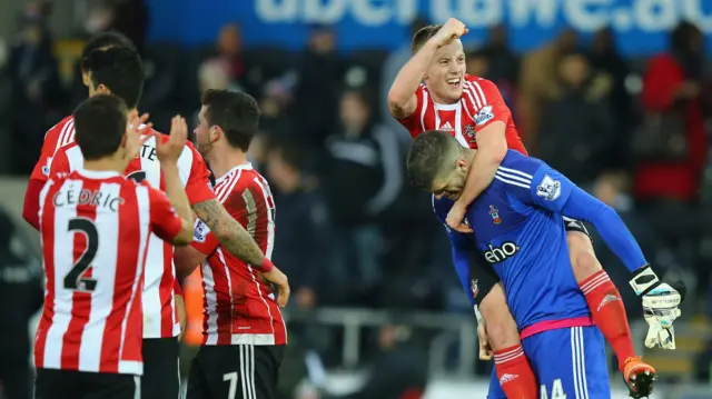 Southampton celebrate