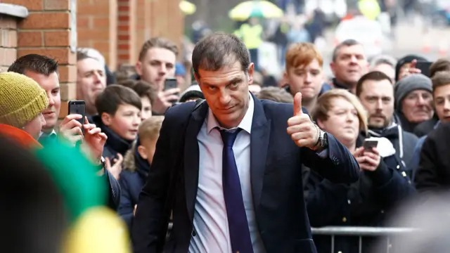 West Ham manager Slaven Bilic