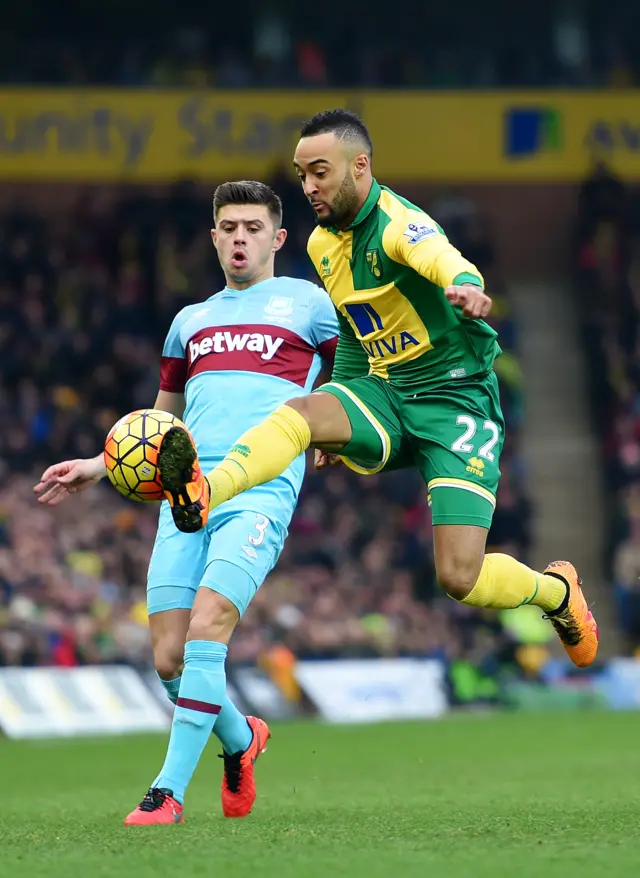 Nathan Redmond and Aaron Cresswell