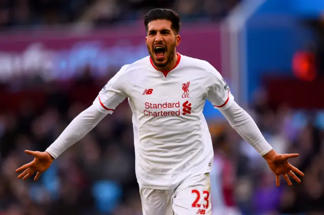 Emre Can celebrates