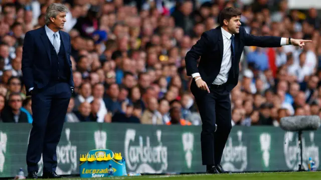 Manuel Pellegrini and Mauricio Pochettino