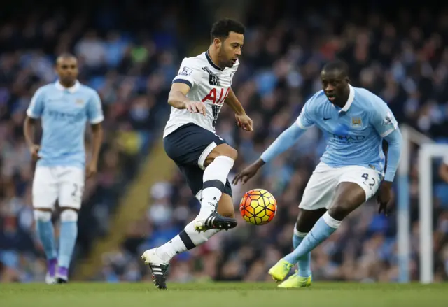 Mousa Dembele and Yaya Toure