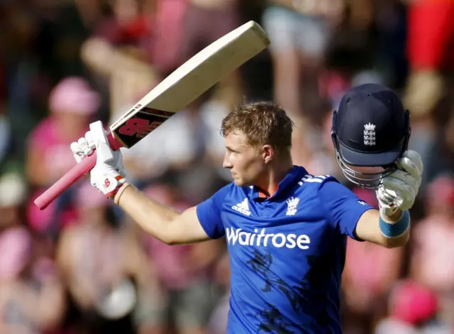 England batsman Joe Root