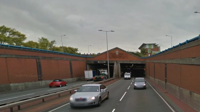 Meir tunnel on A50