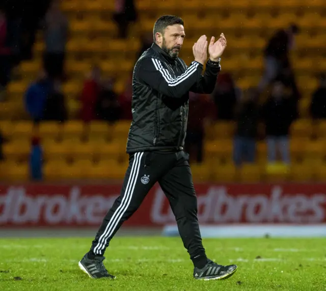 Aberdeen manager Derek McInnes