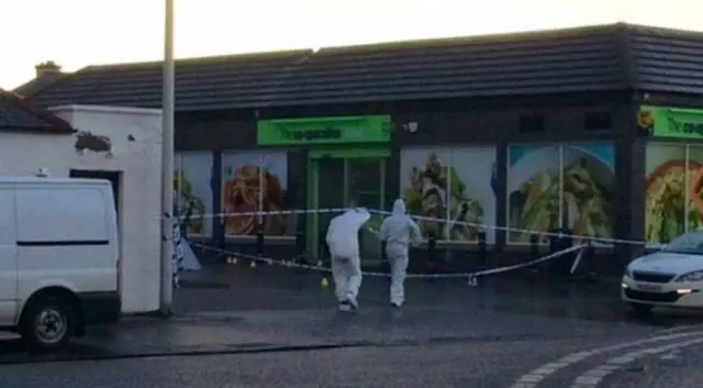 The ATM was stolen from Co-op in Barry Road, Carnoustie