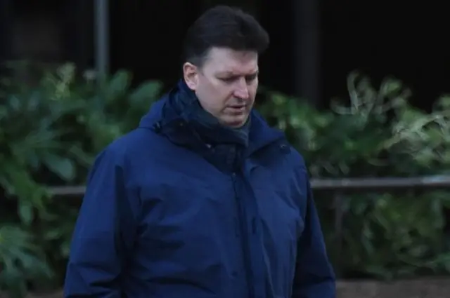 Teacher Malcolm Nicholson leaves Liverpool Crown Court