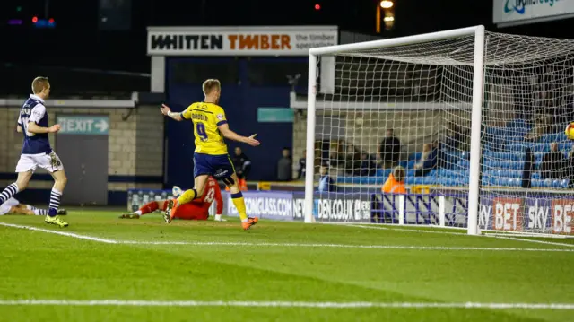 Gary McSheffrey scored Scunthorpe's first goal