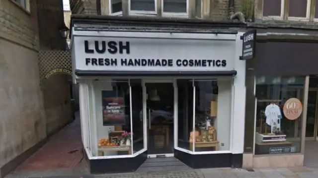 Lush store in Oxford's Cornmarket