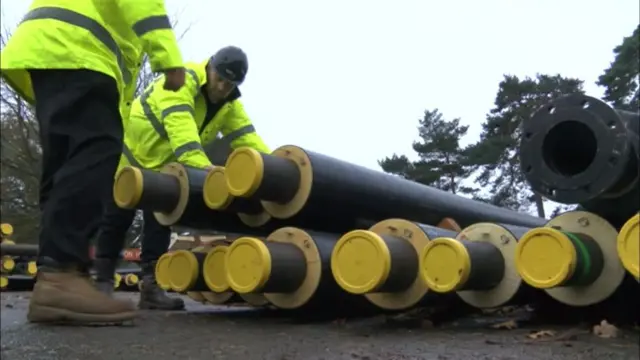 Headington pipelines