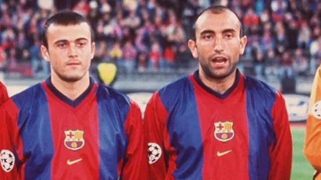 Luis Enrique and Abelardo