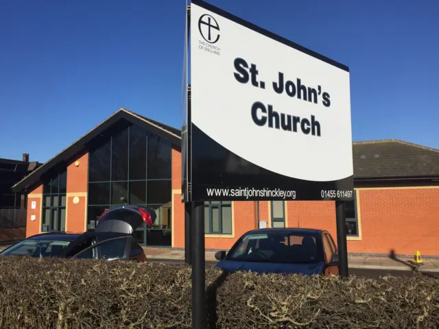 Saint Johns Church in Hinckley