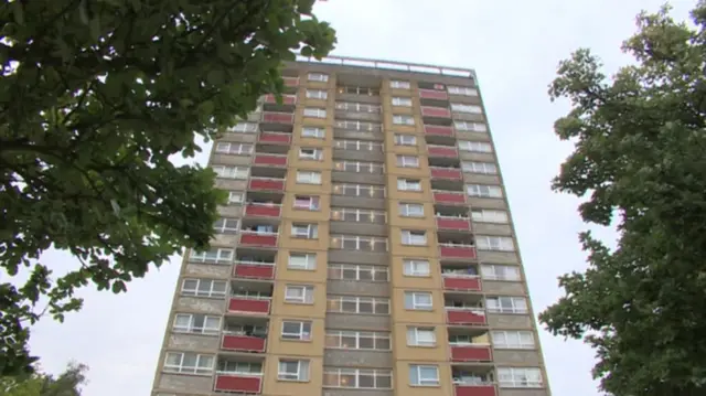 Evenlode tower in Blackbird Leys