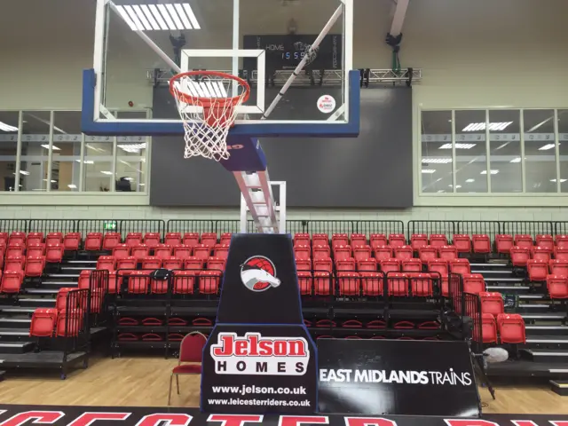 Leicester Riders court