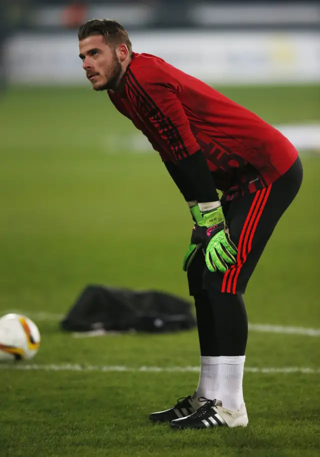 Manchester United's David De Gea