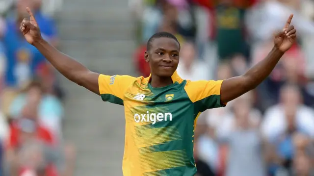 South Africa's Kagiso Rabada