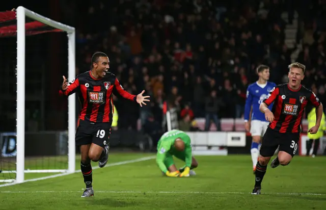 Junior Stanislas celebrates