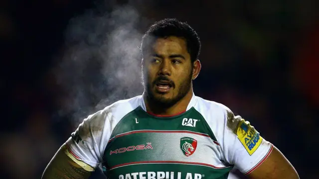 Leicester Tigers Manu Tuilagi