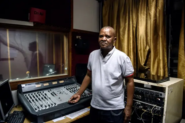 Leon Masango, editor at Bonesha Radio,on May 15, 2015