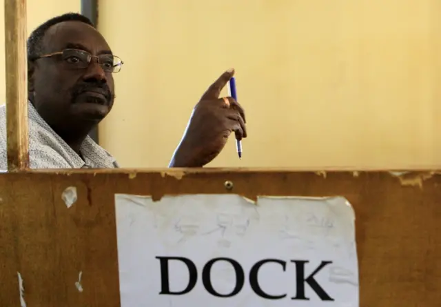 David Sejusa in court