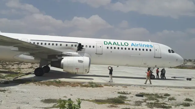 Picture of Daallo Airlines plane