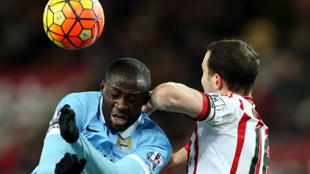 Sunderland 0-1 Man City