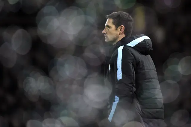 Remi Garde looks dejected