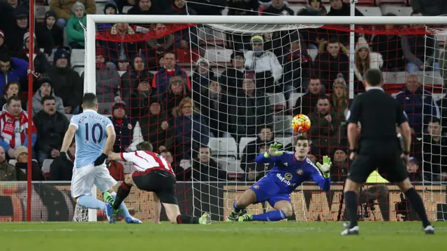 Sunderland 0-1 Man City