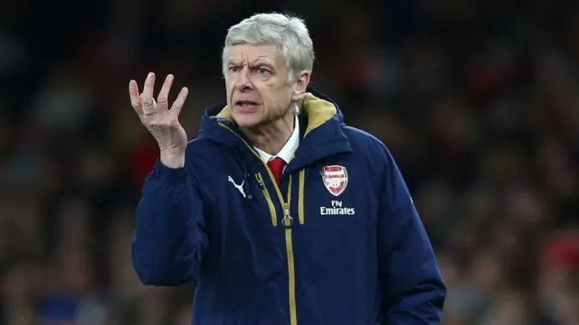 Arsene Wenger of Arsenal