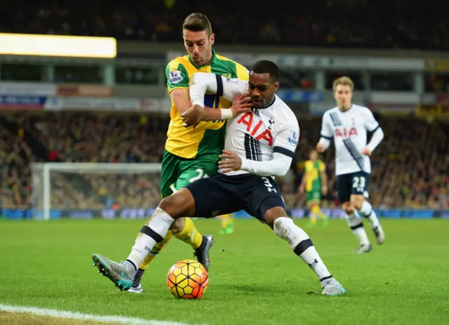 Danny Rose of Tottenham
