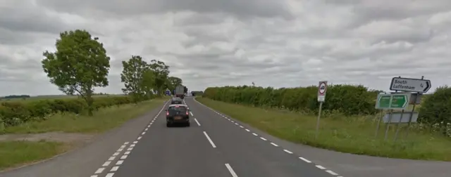 A47 in South Luffenham