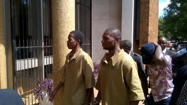 Accused Zimbabwe army officers in court