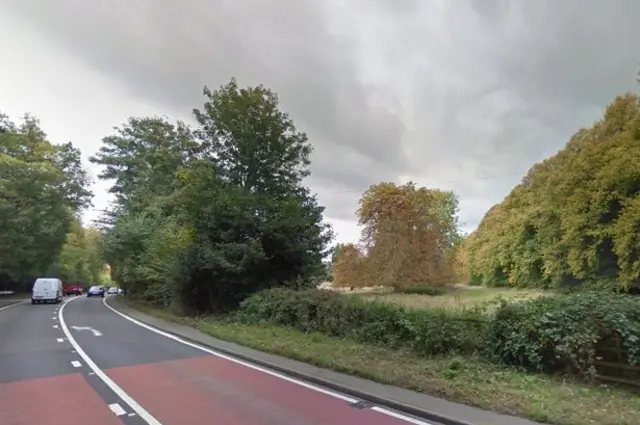 Area for development, just off the A5