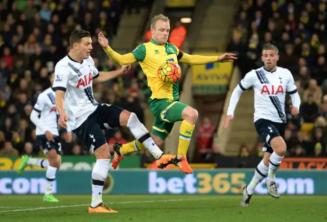 Steven Naismith of Norwich
