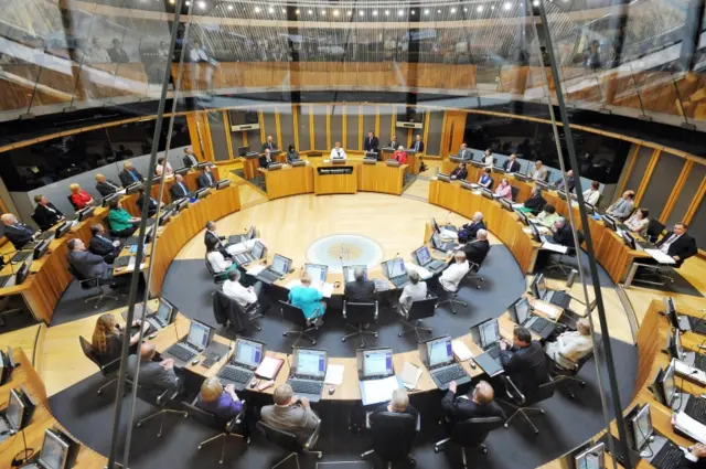 Chamber of the Welsh Assembly