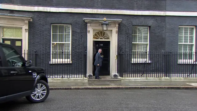 Justice Secretary Michael Gove outside Downing Street