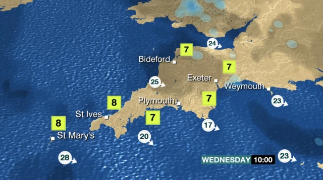 Weather graphic