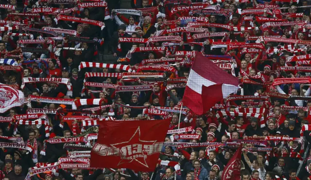 Bayern Munich supporters