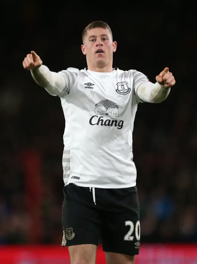 Ross Barkley celebrates