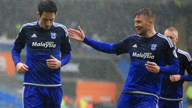 Cardiff celebrate