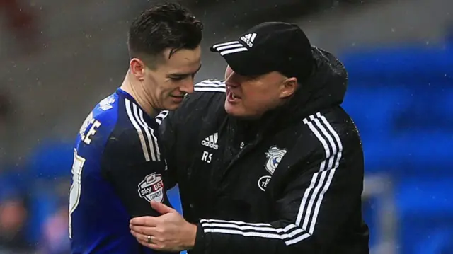 Tom Lawrence and Russell Slade