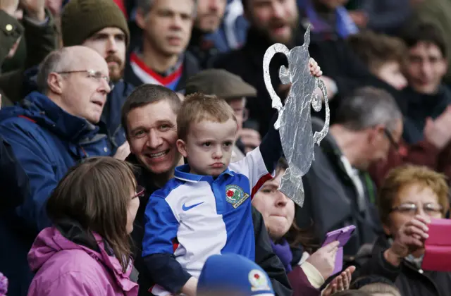 Blackburn Rovers fan