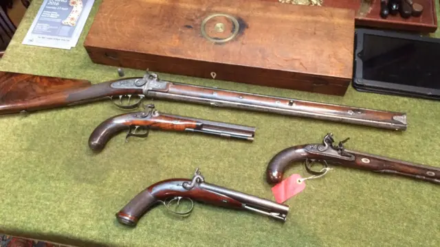 Antique guns