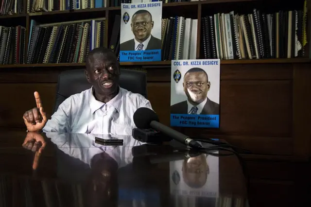 Kizza Besigye in August 2015