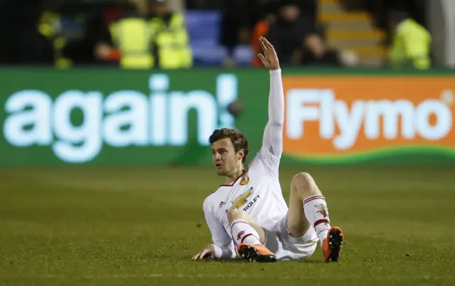 William Keane lays injured