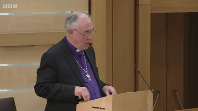 Moderator of the General Assembly of the Church of Scotland Right Rev Dr Angus Morrison