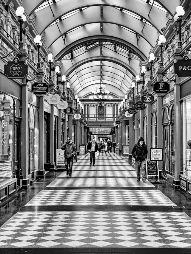 Great Western Arcade in Birmingham