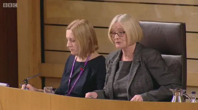 Tricia Marwick presides over decision time