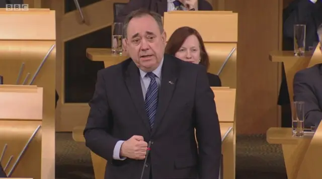 SNP MSP Alex Salmond